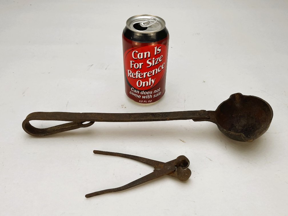 Lead Ladle and Ball Mold