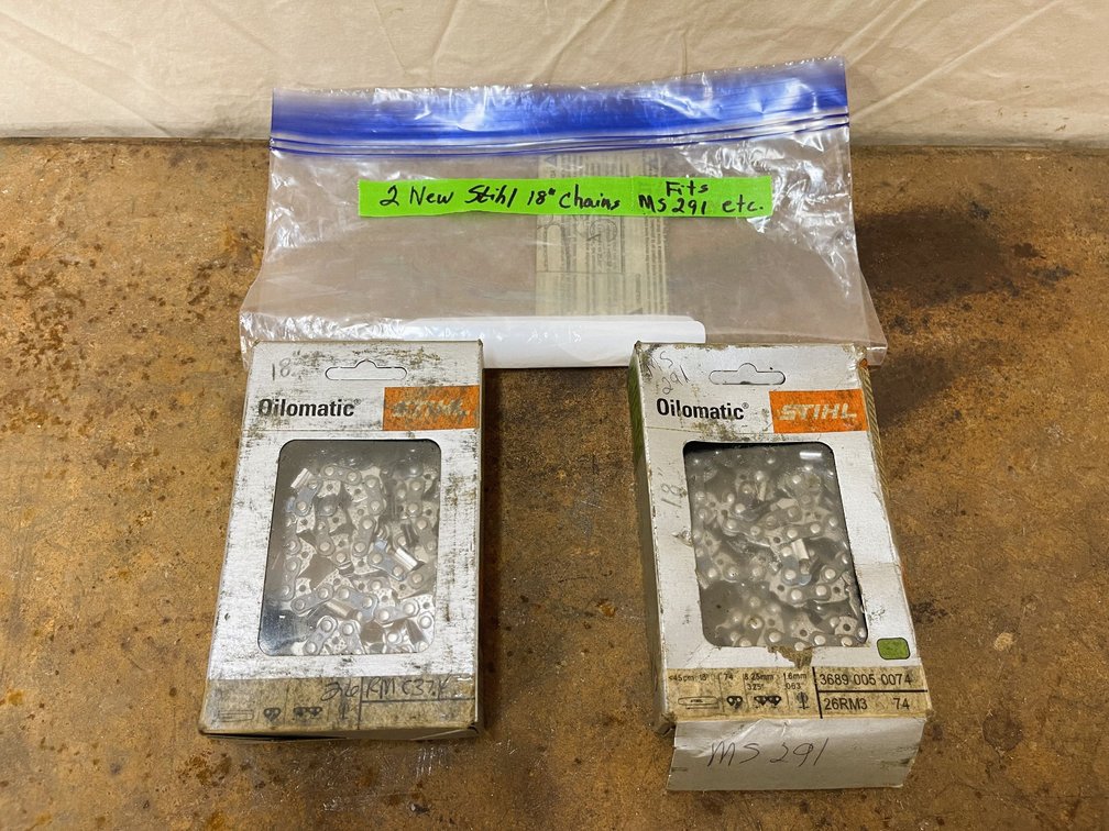 NIB STIHL 18" Chains (26RMC3-74 / 23RM3-74)