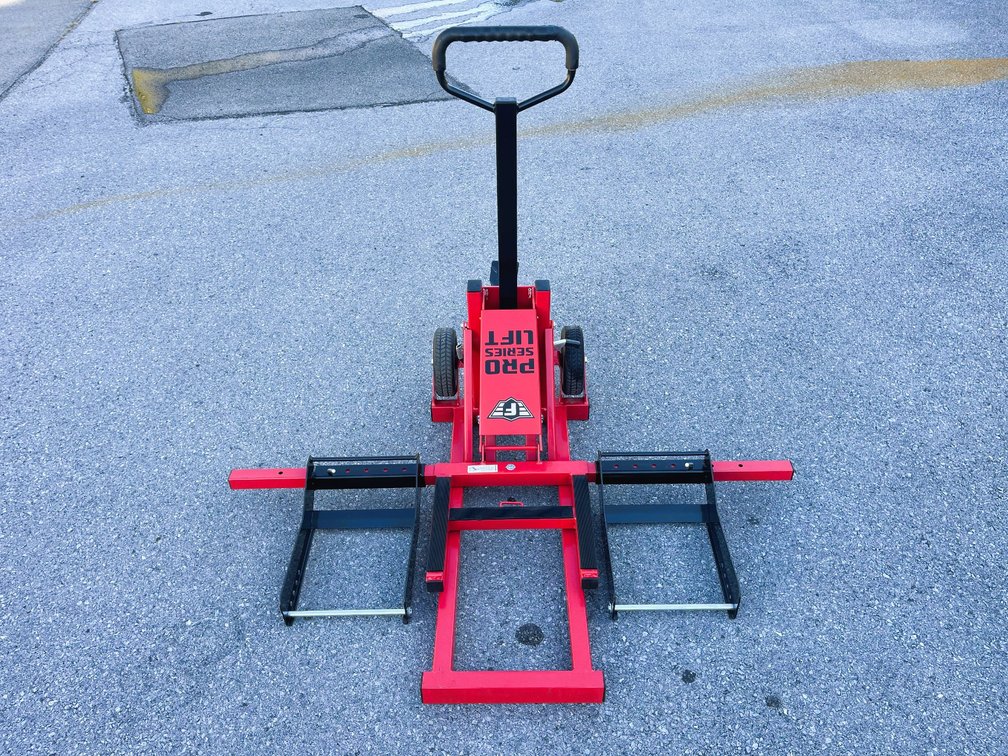 FISCHER Mower/ATV High Lift Jack - LIKE NEW