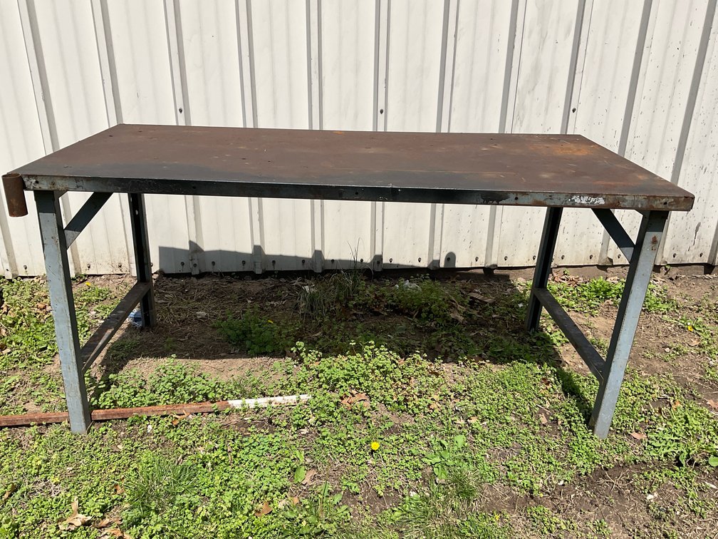 Steel Work Table