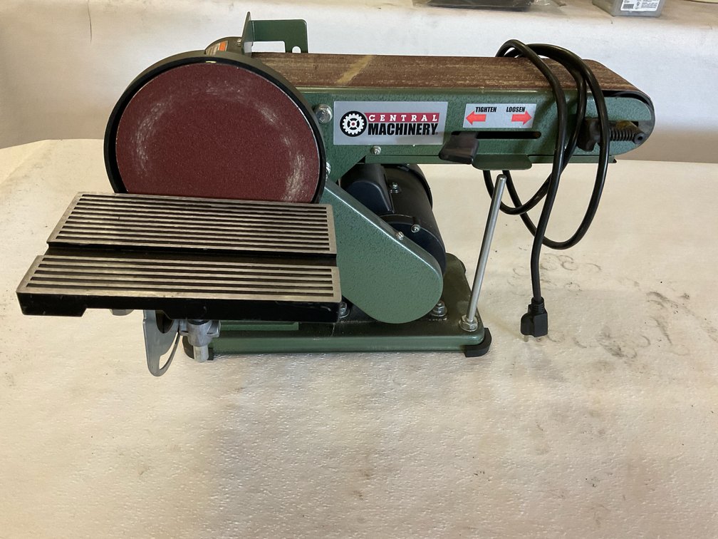 Central 4x36 Belt & 6” Disc Sander