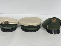 Pekuro And Albert Kempf Police Visor Caps