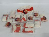 East German Military Police Helmet Covers