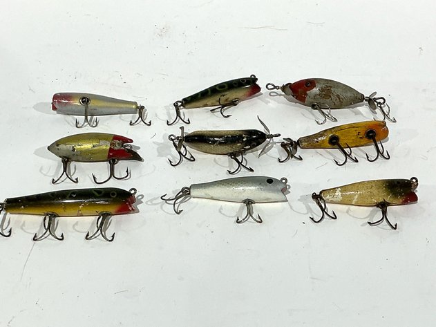 Image for Heddon And Darter Vintage Fishing Lures