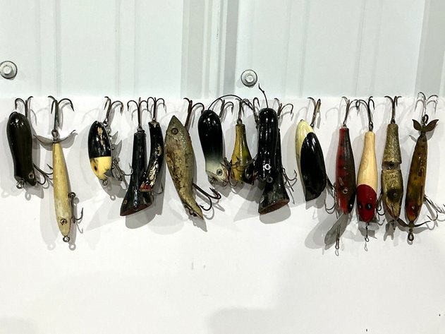 Image for Vintage Wooden Fishing Lures
