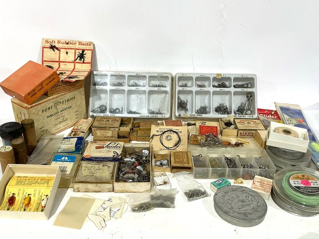 Image for Vintage Pflueger And Mustad Fishing Tackle