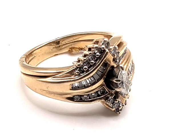 Image for 14K Gold Diamond Ring