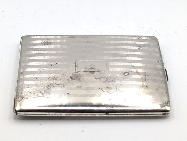 Image for Antique/Vintage Sterling Silver Cigarette Case