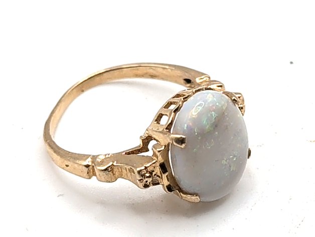Image for 14K Gold Opal Ring