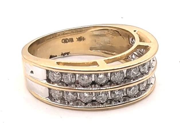 Image for 14K Gold Diamond Ring