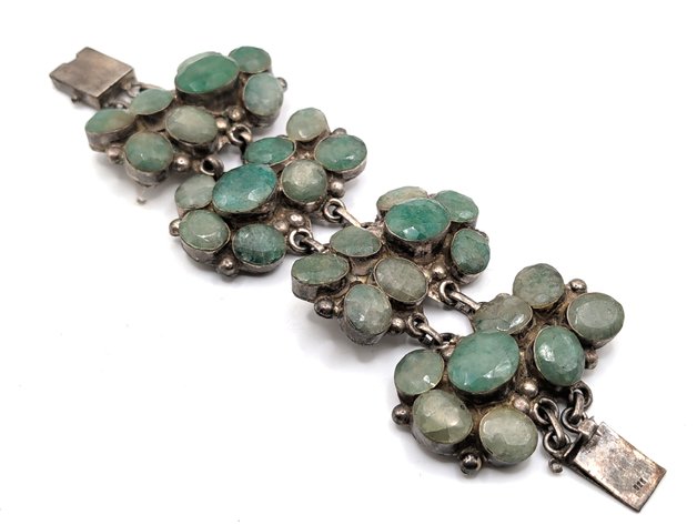 Image for Vintage Sterling Silver Bracelet