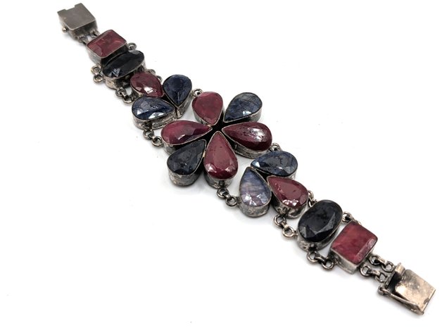 Image for Vintage Sterling Silver Bracelet