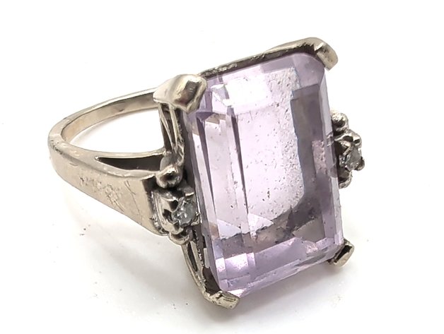Image for 14K White Gold Ring