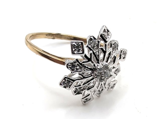 Image for 10K Gold Diamond Ring
