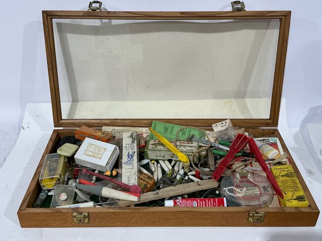 Image for Vintage Fishing Tackle Box Collection