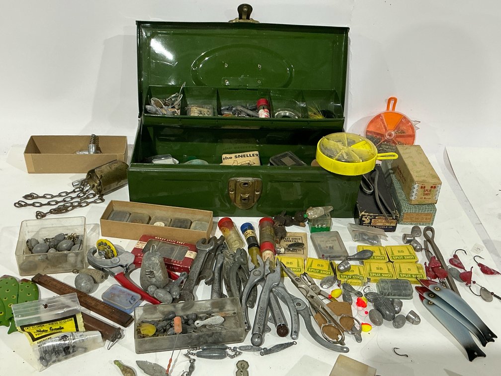 Assorted Fishing Tackle And Tools