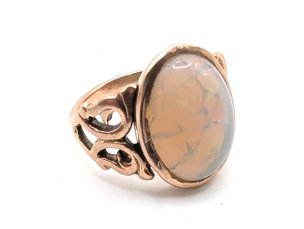 Image for Gold Opal Ring