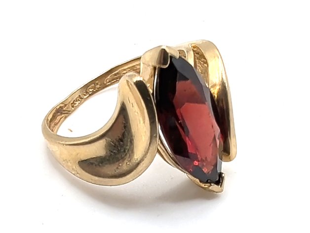 Image for Gold Rhodolite Garnet Ring