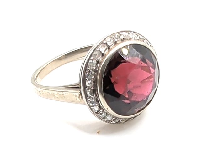 Image for Gold Rhodolite Garnet Ring