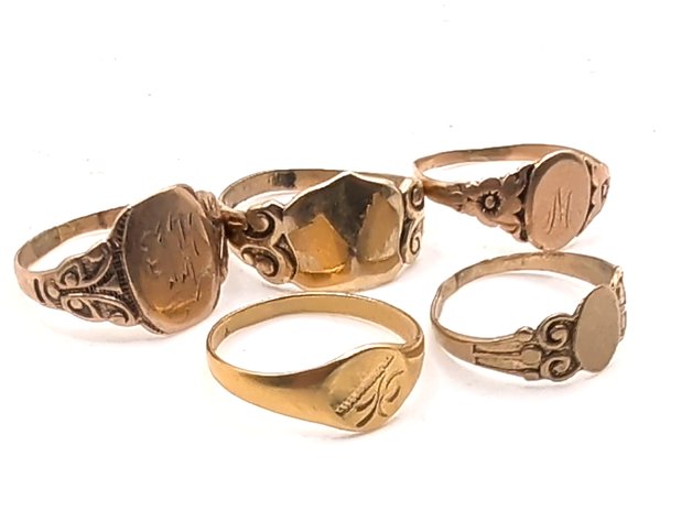 Image for 10K Gold Baby Rings