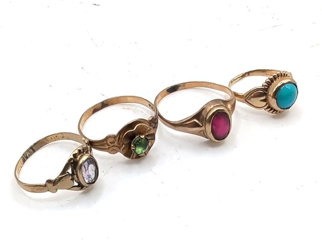 Image for 10K Gold Baby Rings