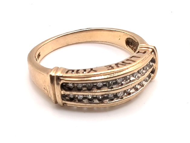 Image for 10K Gold I Love You Ring