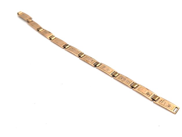 Image for Vintage Bob-O-Link 10K Gold-filled Watch Band