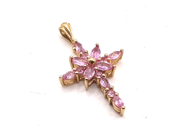Image for 10K Gold Cross Pendant