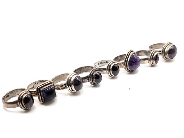 Image for Vintage Sterling Silver Rings