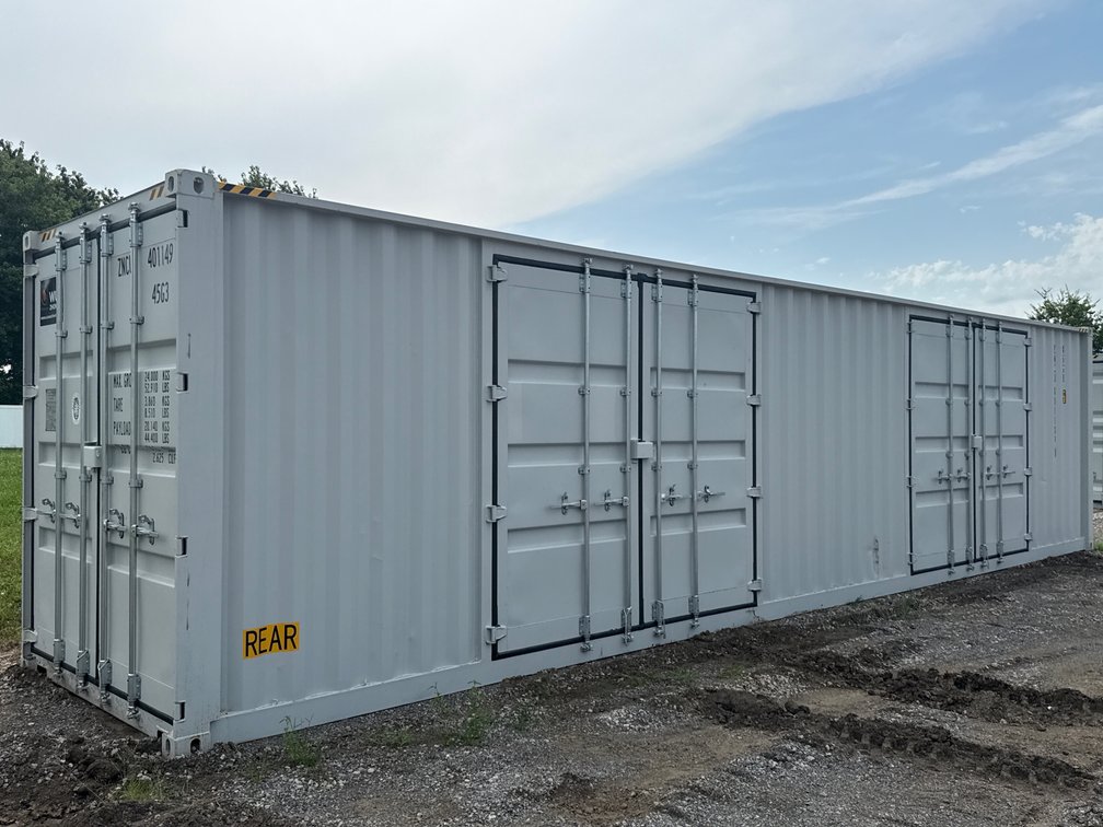2026 40' High Cube Container w/Side Doors & Front Door