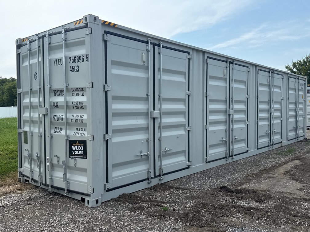 2026 40' High Cube Container w/ 4 Side Doors