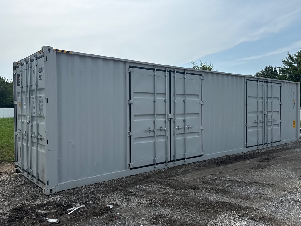 2026 40' High Cube Container w/Side Doors & Front Door