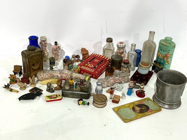 Image for Vintage Collectibles And Marbles Lot