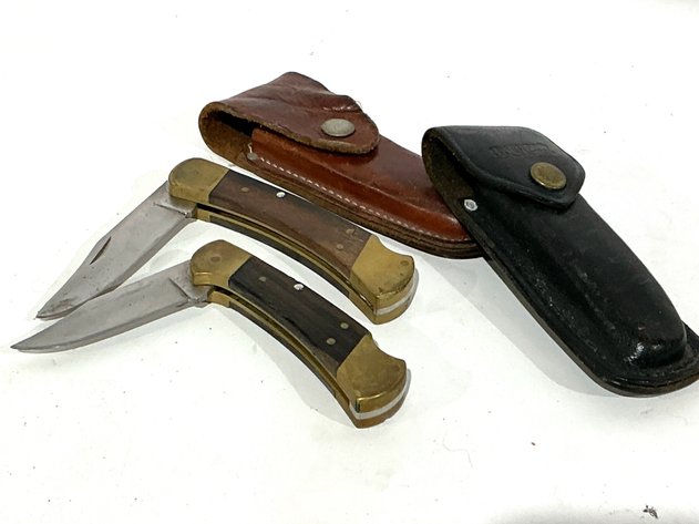 Image for Buck 112 Folding Knives With Sheaths