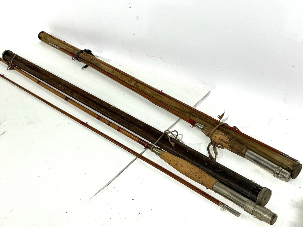 Vintage Bamboo Fly Fishing Rods