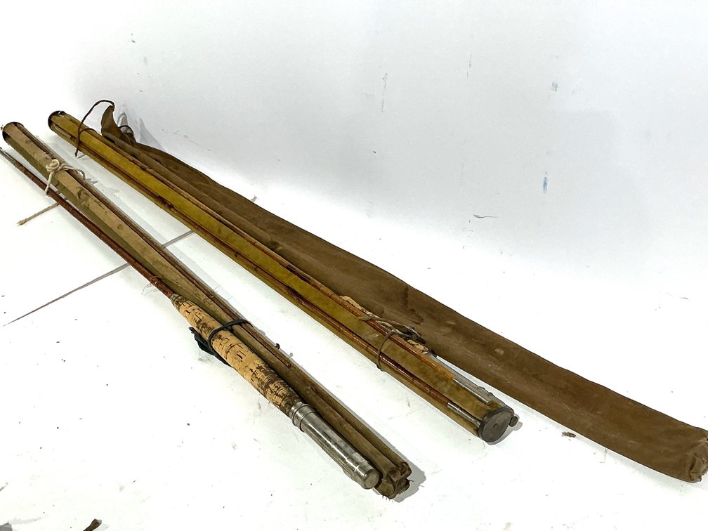 Thos. E. Split Bamboo Fishing Rods