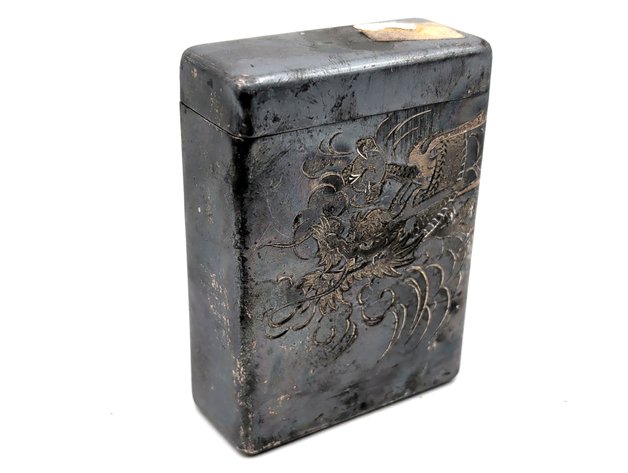 Image for Antique/Vintage Sterling Cigarette Box Case