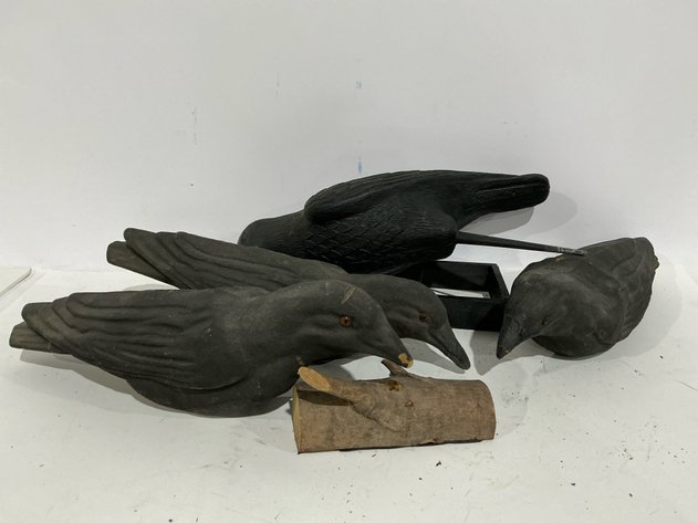 Image for Four Crow Hunting Decoys