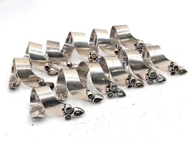 Image for Sterling Silver Band Rings