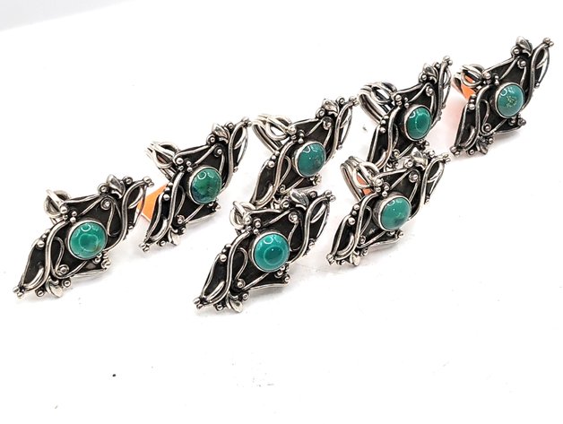 Image for Vintage Sterling Silver Rings