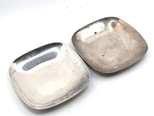 Image for Vintage Tiffany & Co. Sterling Silver Tip Trays