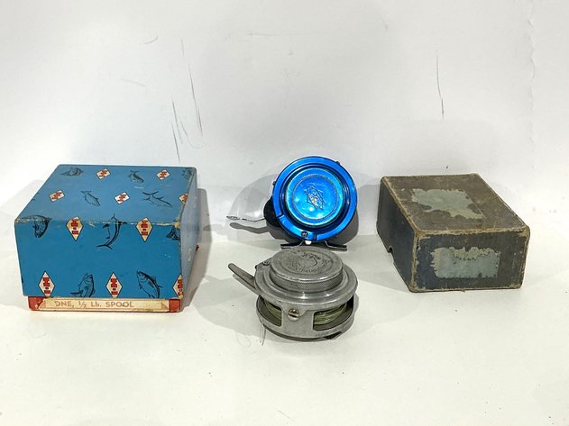 Image for H-I Utica Automatic Fishing Reels And Boxes