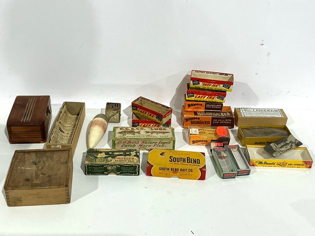 Image for Pflueger Assorted Fishing Lure Empty Boxes