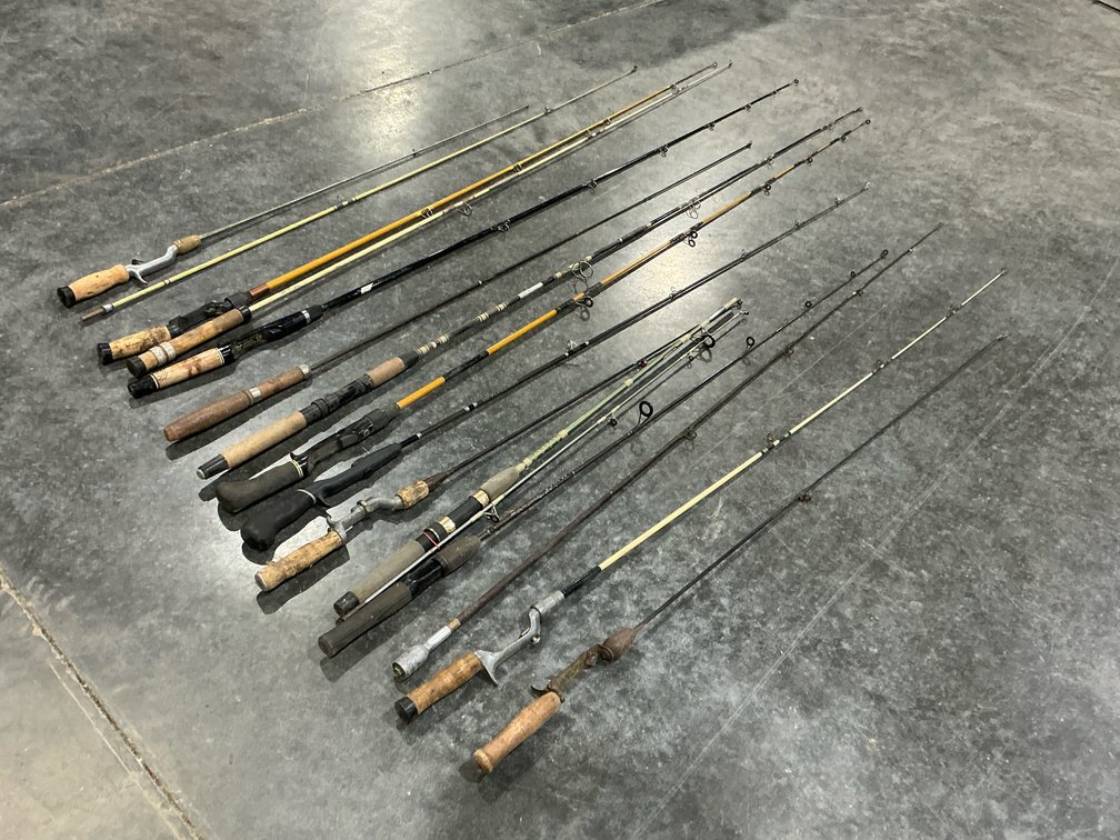Assorted Fishing Rods