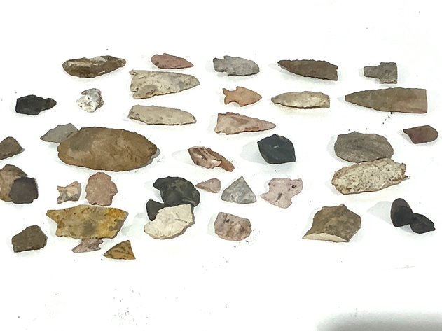 Image for Assorted Lithic Artifacts And Arrowheads