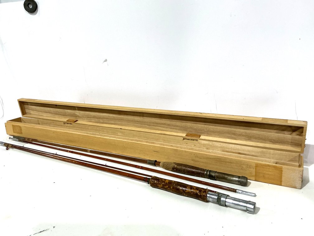 Wards Thorobred Bamboo Fishing Rod