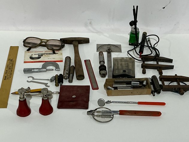 Image for Machinist And Inspection Hand Tool Lot