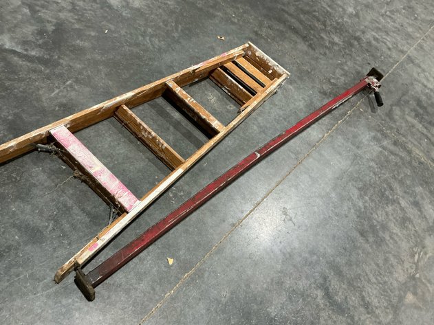 Image for Kinedyne JB101 Jack Bar And Wooden Ladder