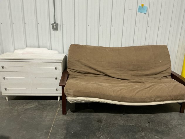 Image for Six-Drawer Dresser And Futon Sofa