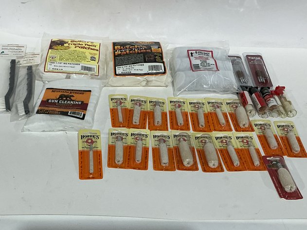 Image for Firearm Cleaning Patches And Brushes